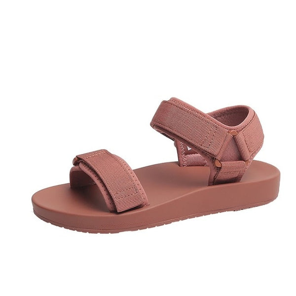 Binhbet Leather Platform Sandals Women 2019 Summer Women's Chunky Shoes Fashion Buckle Thick Soled Casual Woman Beach Sandal