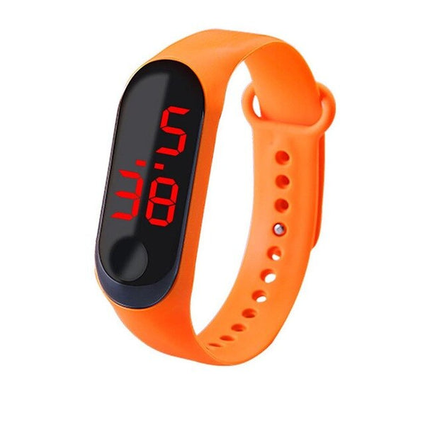 New Arrival Unisex Women Watch Touch Screen Feel Screen Led Sports Fashion Electronic Watch High Quality Waterproof Kol Saati #W