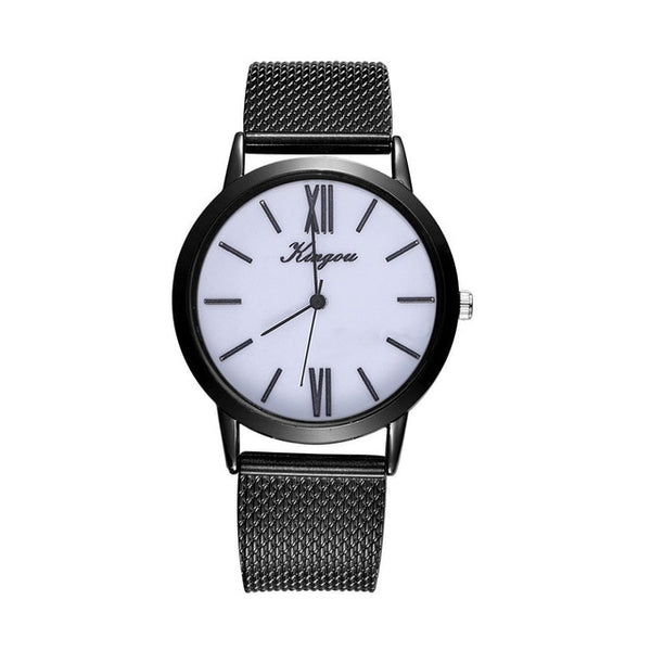 Rose Gold Sliver Mesh Stainless Steel Dail Watches Women Top Brand Luxury Casual Clock Ladies Wrist Watch Relogio Feminino &Ff