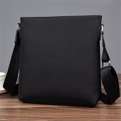 PURANI Oxford Mens Messenger Bags Versatile Male Business Casual Single Shoulder Bag Handbag Waterproof Solid Fesigner Satchels